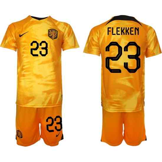 Men FIFA 2022 Netherlands Soccer Jersey 009